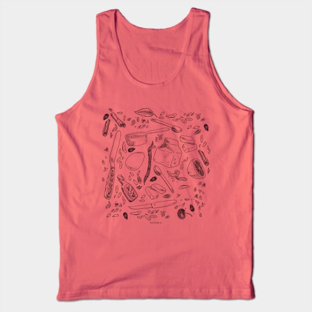 Baking Tank Top by SarahWrightArt